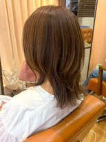 アビエクレール 河内花園(abije claire) くびれミディアムレイヤー【河内花園駅】