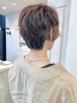 キャアリー(Caary) 福山市美容室Caary似合わせカットニュアンスパーマショート