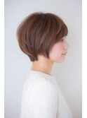 【aRietta】本田翼さん風のショートスタイル/丸みシルエット
