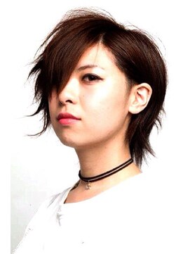 セブンフィズ(SEVEN fizz) マットアッシュとメリハリで決める！クールショートスタイル