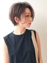 年秋 ショート センターパートの髪型 ヘアアレンジ 人気順 ホットペッパービューティー ヘアスタイル ヘアカタログ