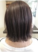 【AMAZING HAIR 美沢店/山岸】glossy bob x natural brown