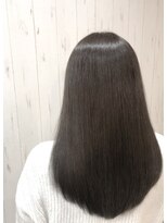 ククル ヘアー(cucule Hair) 京都・西院cuculehair　自然なストレートスタイル