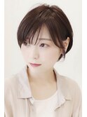【I.】黒髪でも可愛い30代からのショートボブ 川口