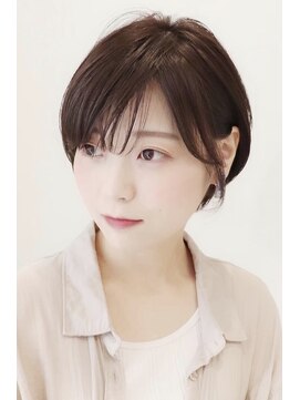 アイ(I.) 【I.】黒髪でも可愛い30代からのショートボブ 川口