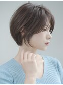 前髪長め大人ショートボブ20代30代40代【AIN.表参道】川原大地