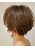 大人女性★可愛い★束感エアリーショート