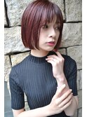 「NUDE」#冬カラー20代30代40代ミニボブ前下りボブフレンチボブ