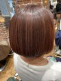チップタップ 町田店(tip top)&nbsp;白髪染めでもハイライト×ピンクヘアでぐっとおしゃれに♪