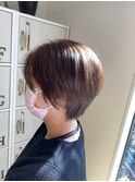 白髪ぼかしハイライト
