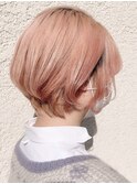春カラー♪三重富田韓国レイヤーカット顔周りレイヤーボブ