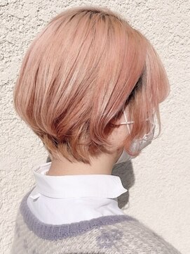 アイリスヘアー(iris hair) 春カラー♪三重富田韓国レイヤーカット顔周りレイヤーボブ