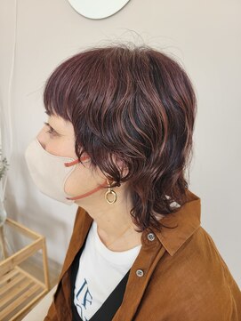 ゲリールエノミヤ(guerir enomiya) 【guerir enomiya】マッシュウルフ×中性パーマ