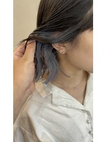 メル ヨコハマ(MeL)&nbsp;ブルーグレー☆と地毛風カラー◎