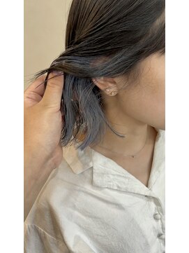 メル ヨコハマ(MeL) ブルーグレー☆と地毛風カラー◎