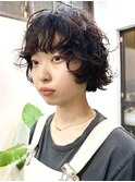 ボブパーマ/ショートパーマ/ウルフパーマ/ウルフボブ/パーマ