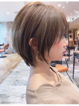 アフロート ルヴア(AFLOAT RUVUA) みねスタイル♪ 似合わせ ショート ボブ 新宿 20代 30代 40代