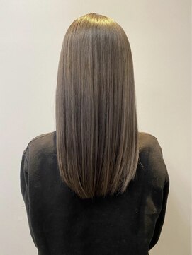 アヴァンス 北花田店(AVANCE) 【#ダークグレージュ】×髪質改善×透明感抜群カラー