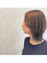 ポワントドゥピエ(pointes de pieds) medium bob×marron beige