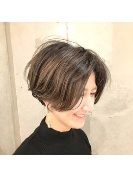 ノットバイベル 大宮(knot by belle) 前髪なし×刈り上げショート