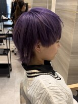 ラビス クローバー(Lovis clover)&nbsp;パープルカラーウルフカット♪あゆむ