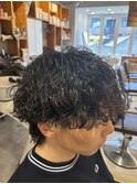 名古屋天白区梅ヶ丘メンズウルフスパイラルパーマ