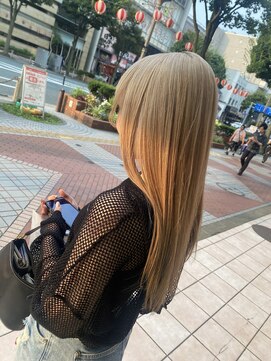 ヘアメイク ポルテ(HAIR MAKE PORTE) ミルクティーブロンド