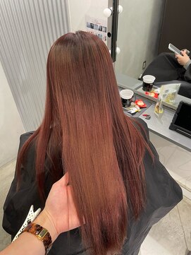 キング 高槻(K!ng) 縮毛矯正髪質改善ハイライトレイヤーカット高槻美容室エクステ