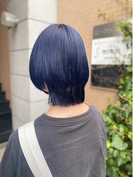 ミミック (mimic) 【派手髪】ブルーブラック【暗染め】