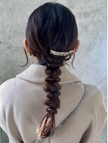スタイル 横浜(STYLE)&nbsp;結婚式お呼ばれ編みおろし／ヘアセット/カチモリ/アレンジ