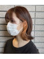 オーク 鷺沼(OAK)&nbsp;オレンジ×インナーカラー