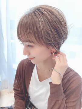 アイビー(Ivy) ワンカール美髪似合わせカットうる艶髪くびれヘア薄めバング