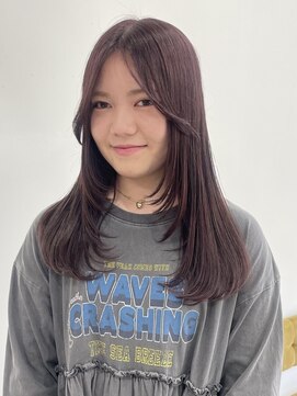 カシェル(cashel kishaba) ブリーチなしラベンダーグレージュ