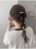 ◎お呼ばれヘア/編みおろし/ヘアアレンジ