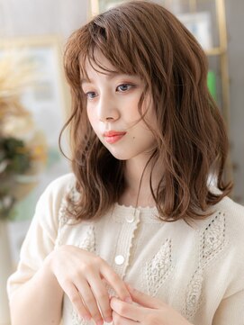 カバーヘア ブリス 戸田公園西口店(COVER HAIR bliss) 韓国風くびレイヤー外ハネウェットヘアc6戸田公園20代30代40代