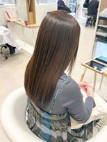 ノエシキカ(noe sikika) ホワイトグレージュ/デジタルパーマ/チェリーブラウン/栄l38