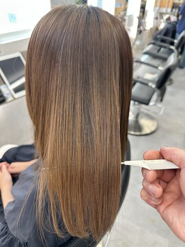 フリーラ 横浜(freera) 髪質改善サラサラプレミアム大人ガーリー韓国ミディアムAライン