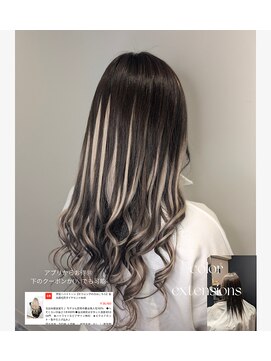 ブランシスヘアー(Bulansis Hair) 黒ハイライトで明るくイメチェン