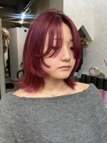 レイ(Lay.)&nbsp;【スタイリストArisa】レイヤーカット　暖色カラー