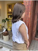 〈浅草 半個室〉シフォンブラウン