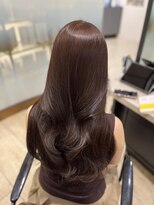 ユーフォリア 銀座本店(Euphoria)&nbsp;Mako チョコレートブラウン くびれ巻き 透明感カラー