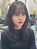 ジィルム(XELM)&nbsp;韓国レイヤーカット/ブリーチ/レイヤーカット/ハッシュカット/