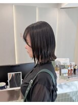 ロンドリゼル 札幌(Lond RiseL) オリーブグレー/前髪/ボブ/マロンベージュ/レイヤーカット/小顔