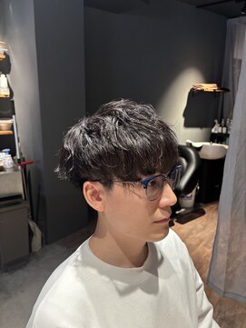 アンドワークス 2nd(&WORKS) ゆるパーマ×マッシュ