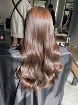 ラフ(LAFF)&nbsp;ブリーチなしカラー/チョコレートブラウン/巻き髪