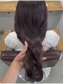 クラゲヘアー/小顔に見せるヘア/ココアベージュ/梅田