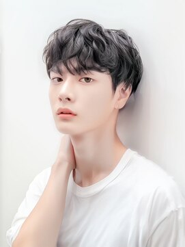 マッシュショート/パーマスタイル