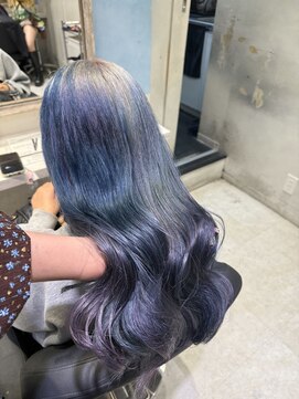 アソビセカンド 原宿(ASOBI 2nd) ダブルカラー/黒髪/ボブルフ/ネビージュ/原宿/前髪/韓国