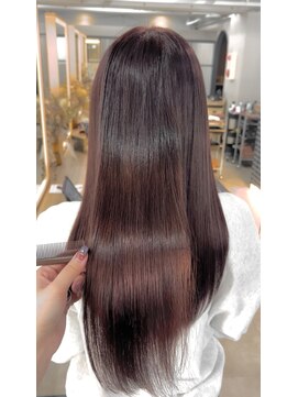 パーク(PARK) ラベンダーブラウン/ブリーチなしダブルカラー/髪質改善