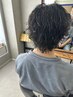 【カッコよくなりたい方限定！！】カット+パーマ+眉シェービング￥10900